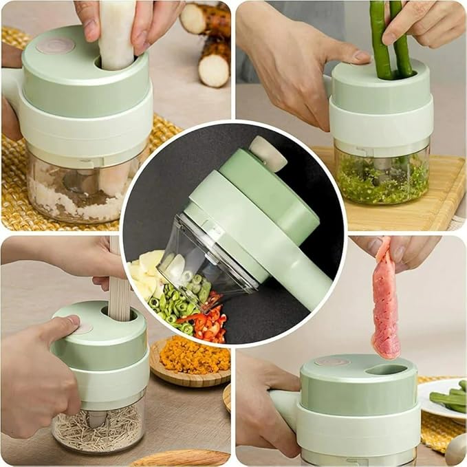 Ultimate Wireless 4-in-1 Vegetable Power Chopper