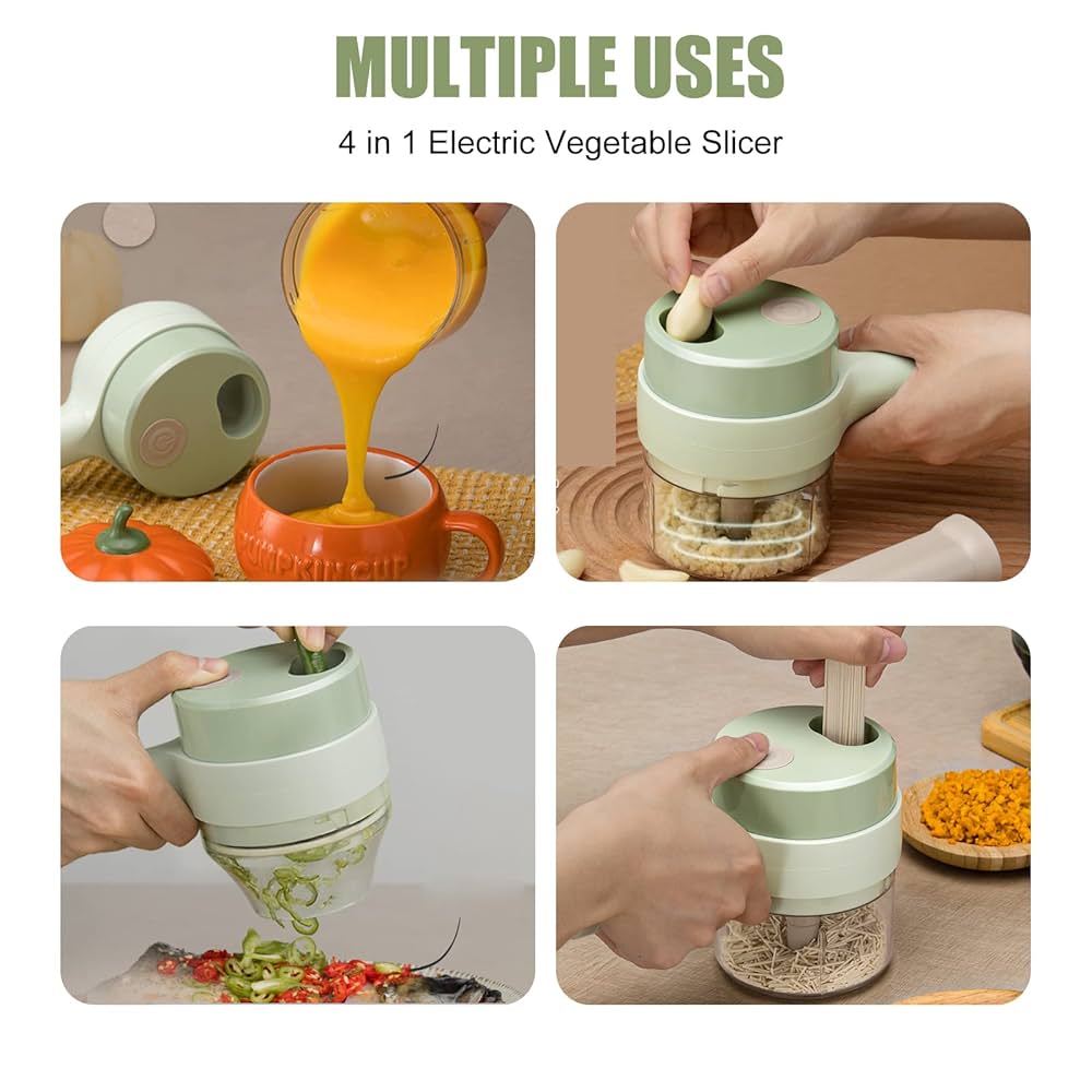 Ultimate Wireless 4-in-1 Vegetable Power Chopper