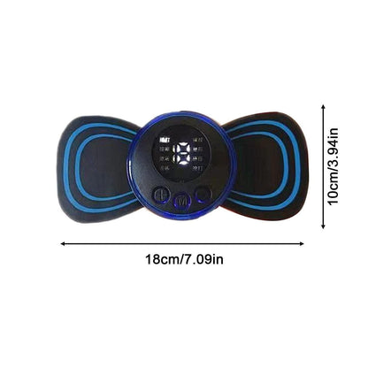Mini Massager: Ultra-Compact 8-Mode, 19-Level Rechargeable for Instant Pain Relief
